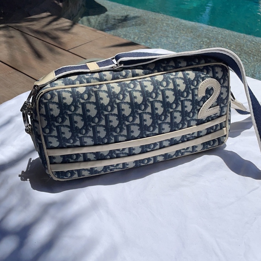 Christian Dior trotter messenger bag